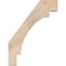 Ekena Millwork 3 1/2"W x 18"D x 24"H Merced Smooth Knee Brace, Douglas Fir BRC04X18X24MRC00SDF - alternate 3